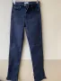 Тъмносиви дънки ZARA с цепки, снимка 1