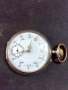 Швейцарски СРЕБЪРЕН джобен часовник 1901г. с позлата - 10 РУБИНА - ПРОМОЦИЯ, снимка 14