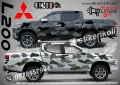 Mitsubishi ASX SK-SJV3-M-ASX Кaмуфлаж Офроуд Джип Пикап Лодка Camouflage Off-Road стикери, снимка 3