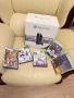 Xbox 360 E (boxed) с кинект +кристален контролер и игри в кутия, снимка 1