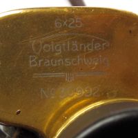 Колекционерски бинокъл Voigtländer Braunschweig 6x25, снимка 3 - Антикварни и старинни предмети - 45295114
