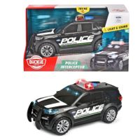 Играчка полицейска кола Dickie Toys Ford Police, полицейски джип със светлини и звук, мащаб 1:18, 25, снимка 2 - Коли, камиони, мотори, писти - 45900547