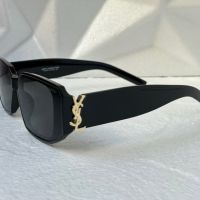 YSL Saint Laurent 2024 дамски слънчеви очила правоъгълни, снимка 6 - Слънчеви и диоптрични очила - 45440355