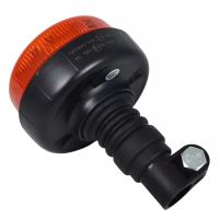Диоден ЛЕД LED маяк буркан блиц лампа за стойка 10-30V, снимка 2 - Аксесоари и консумативи - 45747876