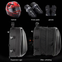 Чанта разтегателна за мотор carbon за багаж , снимка 4 - Аксесоари и консумативи - 45005545