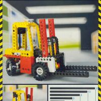LEGO Technic 8843 Technic Fork-Lift Truck камион с вилочен повдигач Vintage Lego set, снимка 2 - Колекции - 45893727