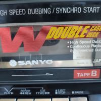 SANYO C-35 BOOMBOX касетофон, снимка 9 - Радиокасетофони, транзистори - 45207199