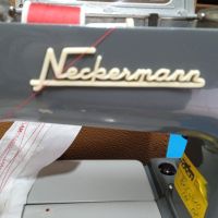 Метална немска шевна машина NECKERMANN, снимка 3 - Шевни машини - 45819594