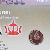 Азия. Бруней 1, 5, 10, 20 , 50 сен. 5 бройки. UNC., снимка 2 - Нумизматика и бонистика - 46210171