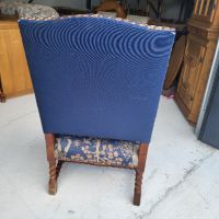 Старинно кресло от XIX век, снимка 10 - Дивани и мека мебел - 45374296