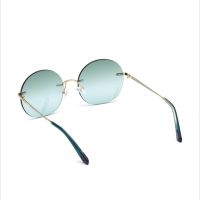 Gant - Овални слънчеви очила с градиента, Златист, Син, 58-19-140 Standard, снимка 1 - Слънчеви и диоптрични очила - 45861493