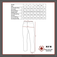 Тактически панталон Stake 01723B Green MFH, снимка 4 - Екипировка - 45052146