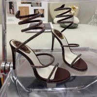 дамски елегантни обувки RENE CAOVILLA-реплика, снимка 11 - Дамски обувки на ток - 45389301