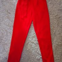 Червен панталон , снимка 1 - Панталони - 45480636