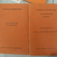№ 7460 комплект LANGUAPHONE - курс по френски език - включва 3 броя книги и 13 броя грамофонни плочи, снимка 3 - Други ценни предмети - 44995671