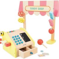 Нов Детски Пазар Janod Applepop - 19 Аксесоара Детска играчка Идеален подарък, снимка 6 - Образователни игри - 45878472