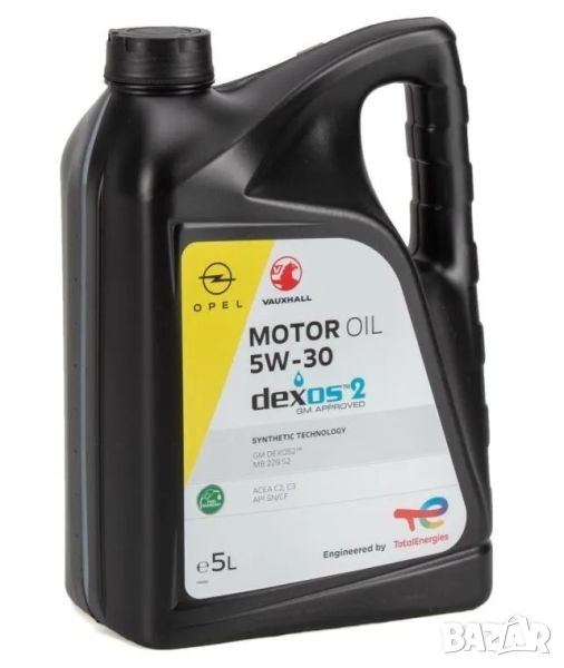 Масло TOTAL OE OPEL DEXOS 2 5W30 C2/C3, 5л, снимка 1