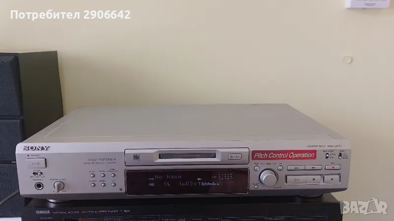 Mini disc player SONY MDS-JE530, снимка 1