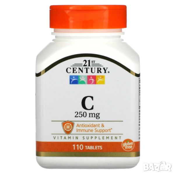 21st Century Витамин C, 250 mg, 110 таблетки, снимка 1
