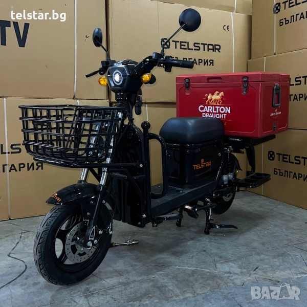Електрически карго скутер TANK CARGO TELSTAR 3000W 23Ah Нов модел 2025 с EU сертификат, високопроизв, снимка 1