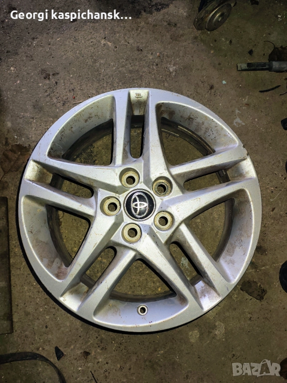 Джанти Toyota chr 17 цола, снимка 1