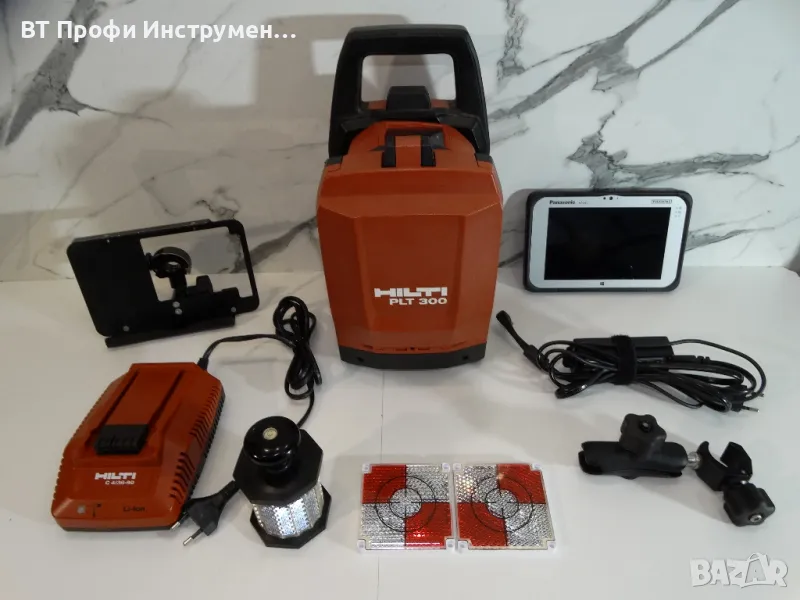 Hilti PLT 300 + PLC 400 - Роботизирана тотална станция, снимка 1