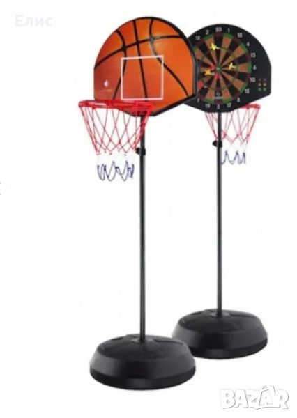 Баскетболно табло с кош и дартс 2 в 1, снимка 1