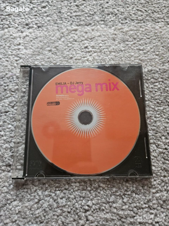 Емилия - DJ Jerry - Mega Mix - CD, снимка 1
