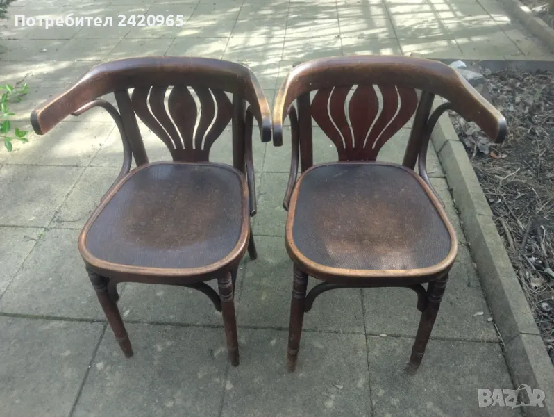 Виенски столове уникат, снимка 1