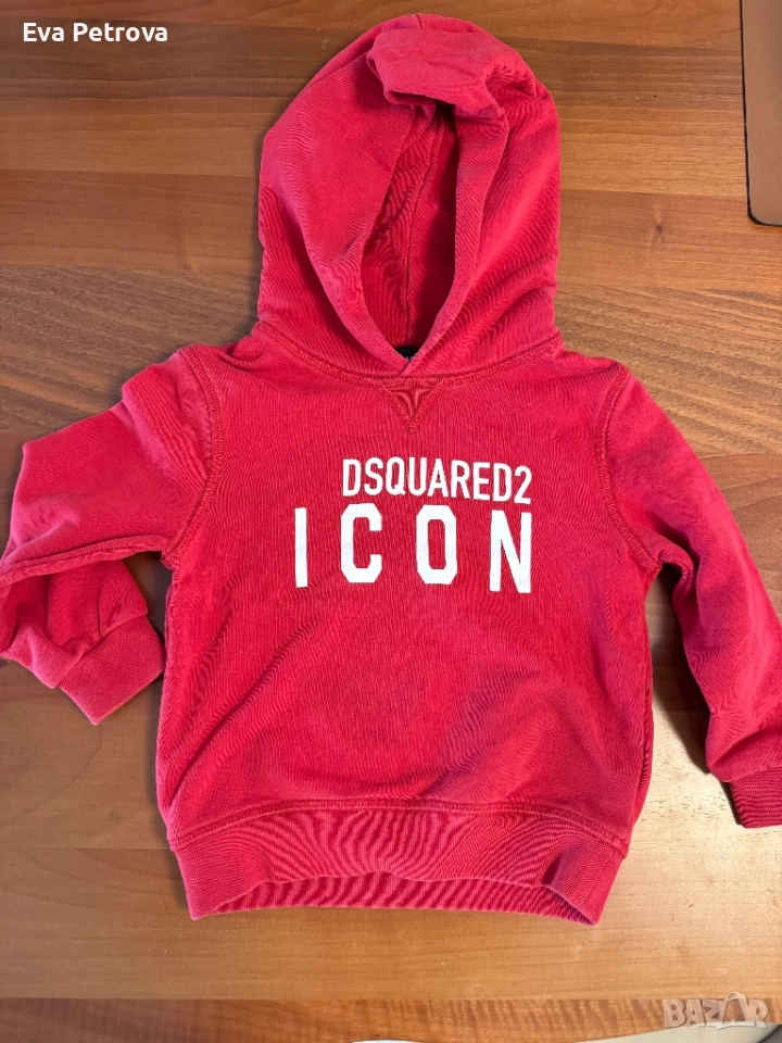 Dsquared2 Icon детски суичър блуза 3-4г., снимка 1