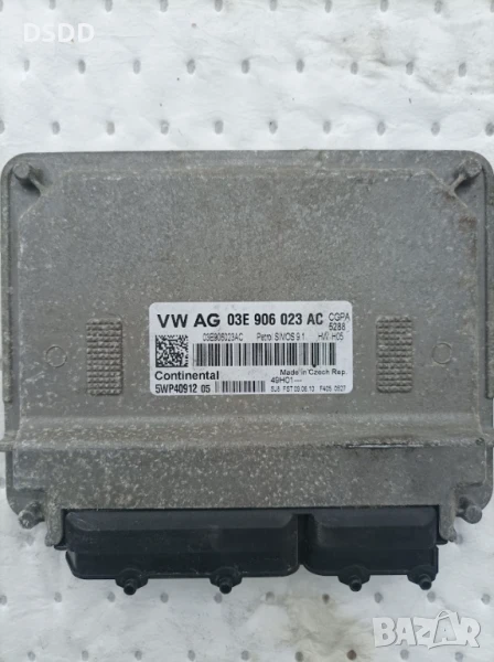 Компютър двигател / ECU 03E906023AC 5WP40912  за Skoda Fabia 1.2i, снимка 1