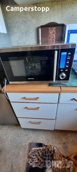 MEDION 4 in 1 Mikrowelle mit Grill (25 Liter, 900 Watt, 1100 Watt Grill, 2500 Watt Heißluft, снимка 1