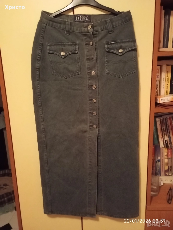 Дънкова пола , снимка 1