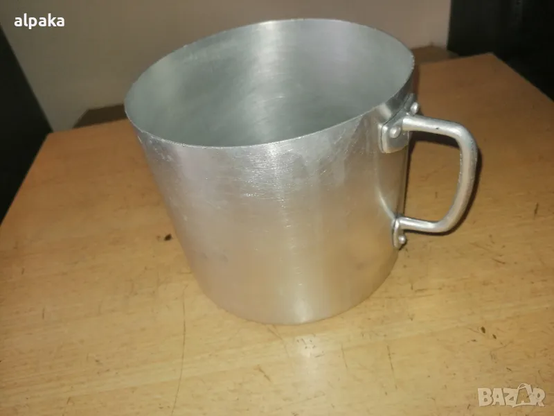 Продавам 2-литрово алуминиево канче, снимка 1