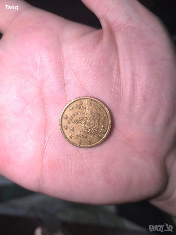 Колекционерска монета испанска от 1999г., снимка 1
