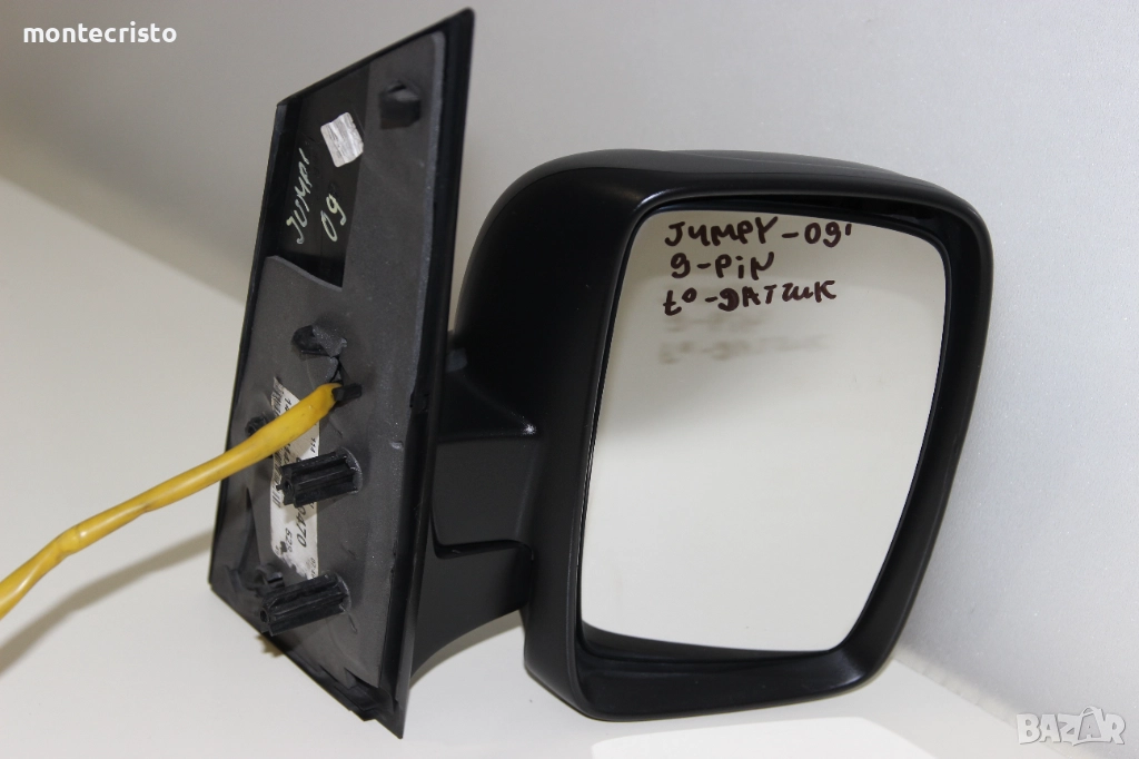 Дясно електрическо огледало Citroen Jumpy (2007-2016г.) 9 пина / прибиране прибиращо 8153GH, снимка 1