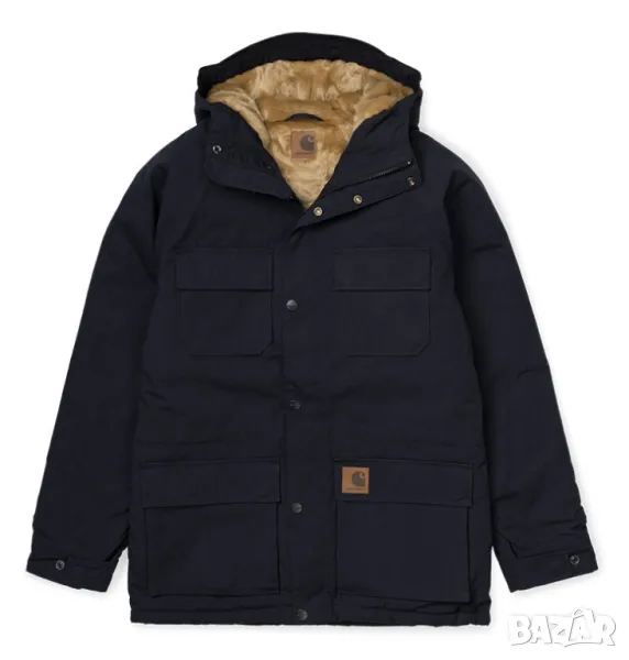 Carhartt WIP Mentley Jacket Dark Navy # L топло зимно мъжко яке, снимка 1