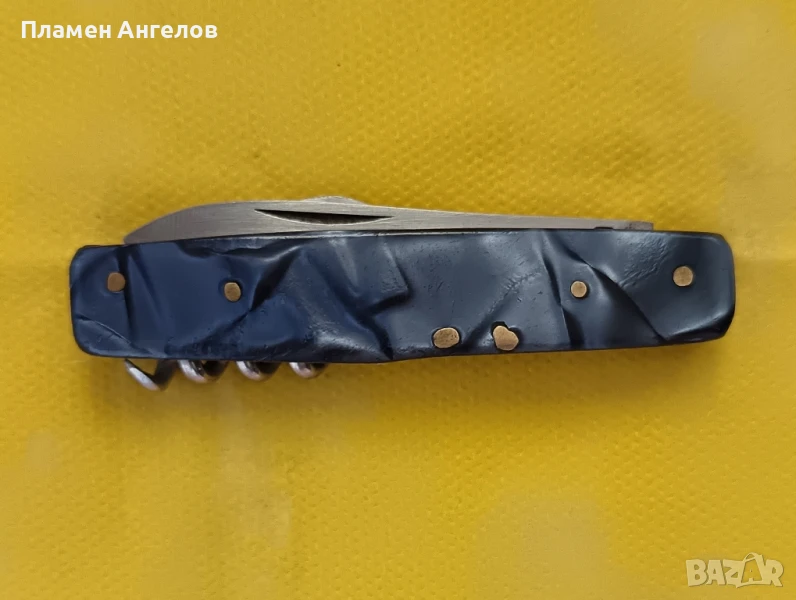 Българска ножка, сгъваемо ножче. "Петко Денев" Габрово, снимка 1