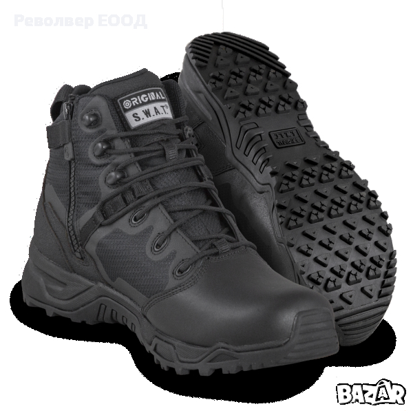 Тактически обувки Original SWAT Alpha Fury 6" WP SZ Black 176501, снимка 1