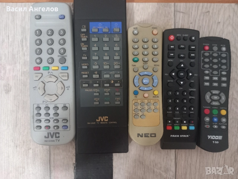 JVC дистснционни, снимка 1