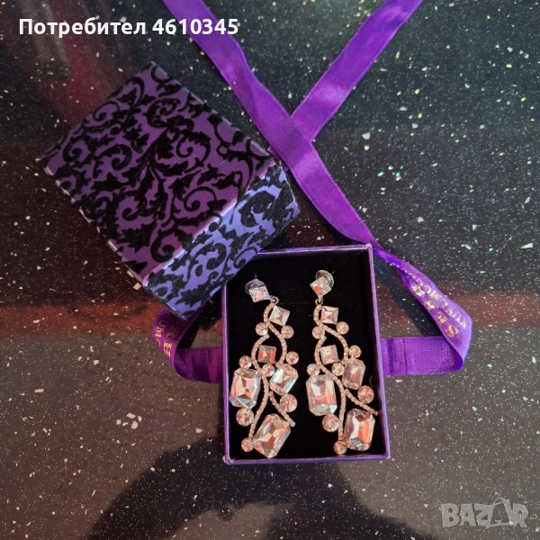 Официални Обици използвано веднъж няма забележки............, снимка 1