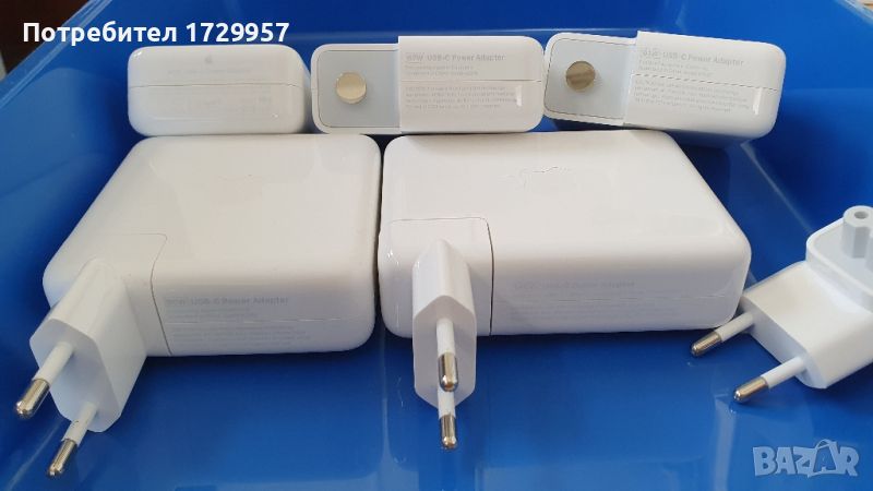 ОРИГИНАЛНИ заряднИ Macbook Pro Air 30w, 61w, 67w, 96w,140w MagSafe 2, 3 , снимка 1