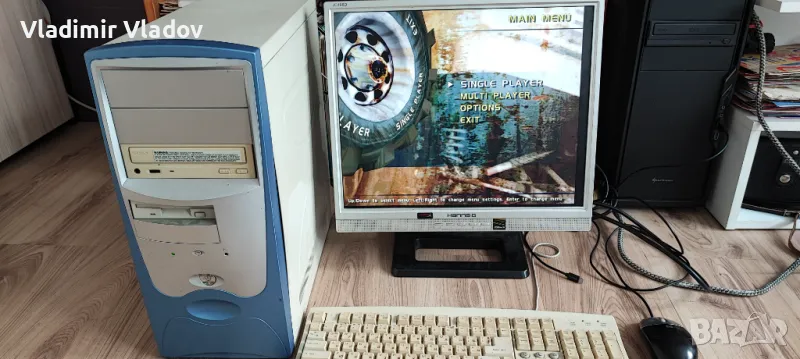 Монитор,мишка, клавиатура , снимка 1