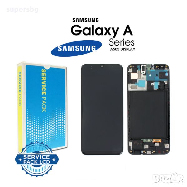 Нов Оригинален Дисплей за Samsung Galaxy A50 Service Pack, снимка 1