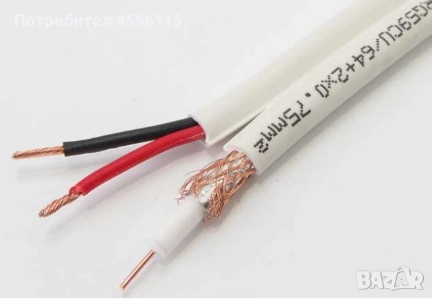 Кабел за видеонаблюдение , снимка 1