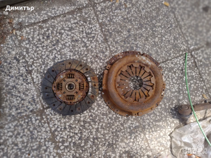 Съединител - Феродов + Притискателен Диск За Нисан Примера 1.6 16В 1991г / Nisan Primera 1.6 16V 199, снимка 1