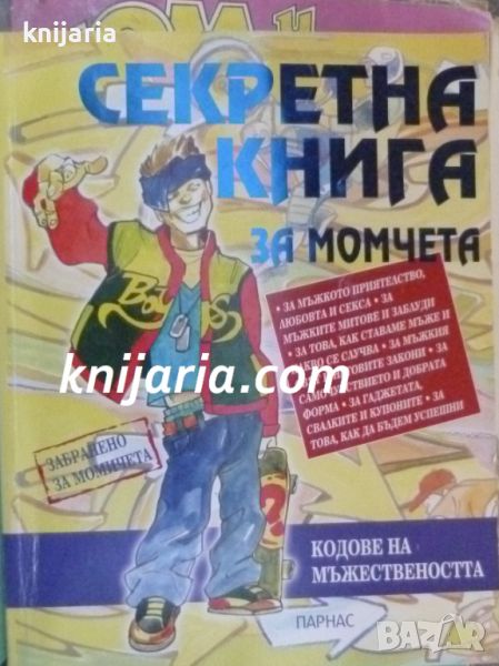 Секретна книга за момчета: Кодове на мъжествеността, снимка 1