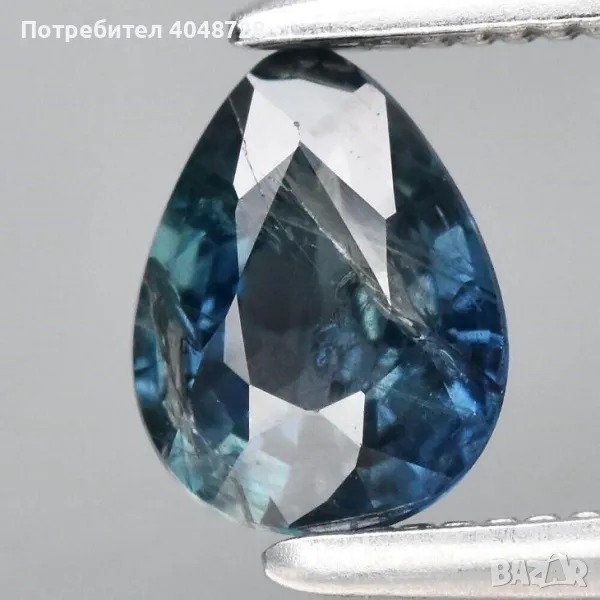 Естествен инвестиционен сапфир 0.67ct.- Мадагаскар, снимка 1