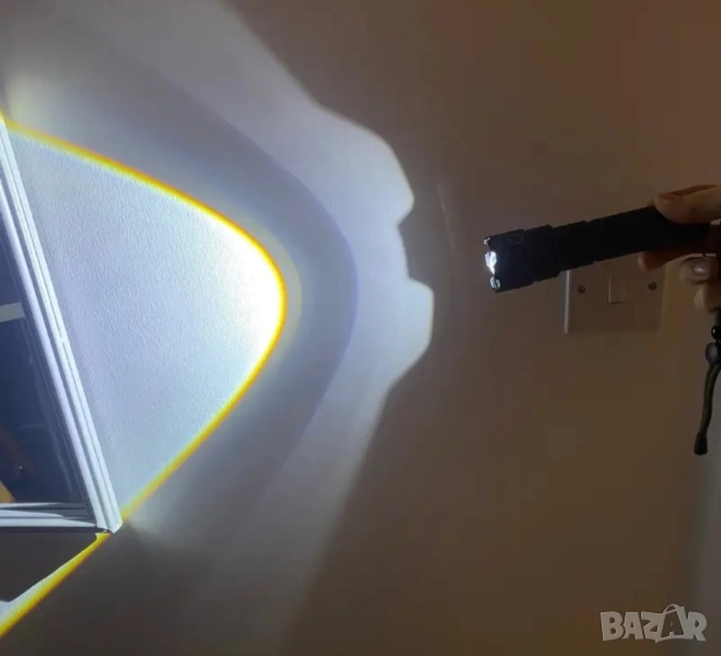 Фенер с лазер и електрошок, снимка 1