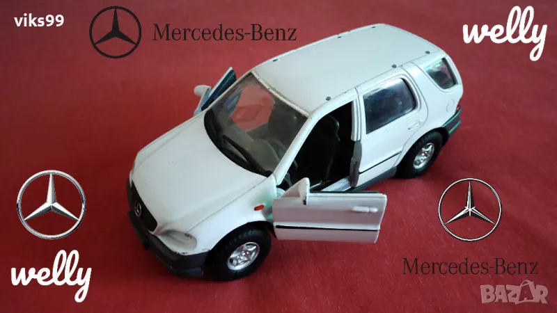 MERCEDES-BENZ M-CLASS ML320 Welly - Мащаб 1:32, снимка 1